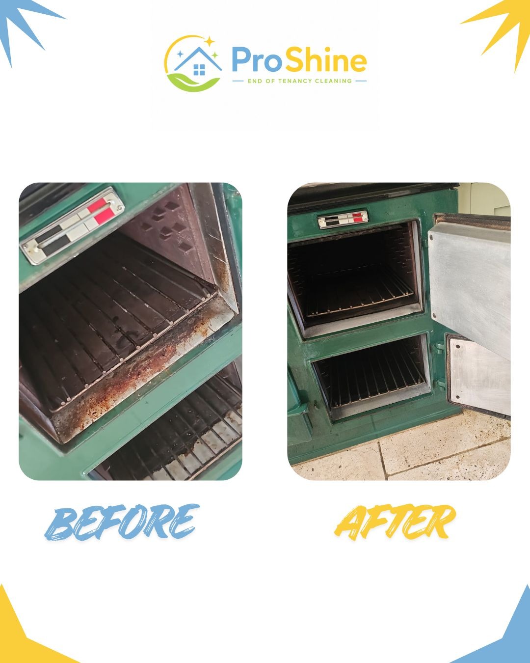 Oven cleaning