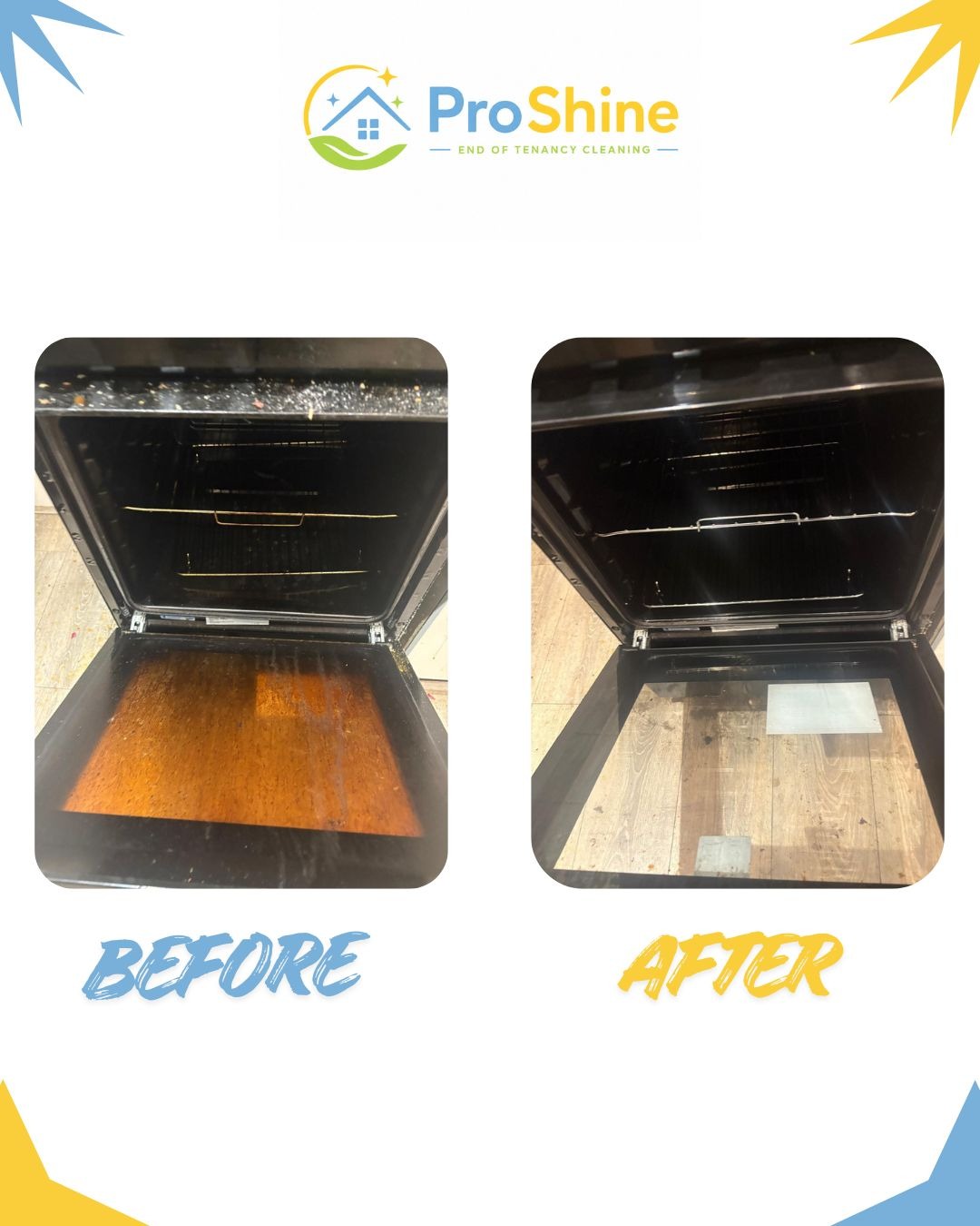Oven cleaning